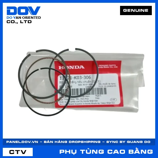 BỘ XÉC MĂNG TIÊU CHUẨN (0.25) WAVE RSX 110 — 13021K03306
