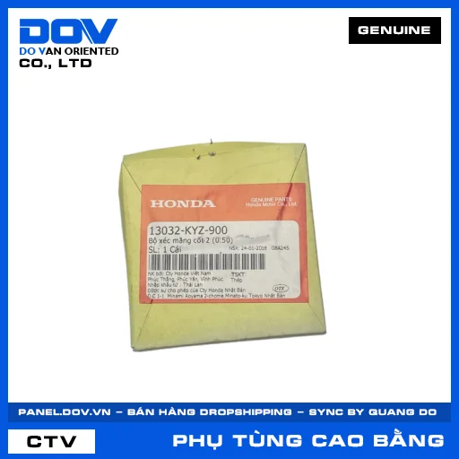 BỘ XÉC MĂNG CỐT 2 (0.50) FUTURE 125, MSX 125, SUPER CUB C125 — 13032KYZ900