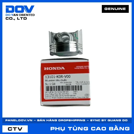 BỘ PISTON TIÊU CHUẨN AIR BLADE 125/160, LEAD 125, SH 125/150, SH 125/160 — 13101K0RV00