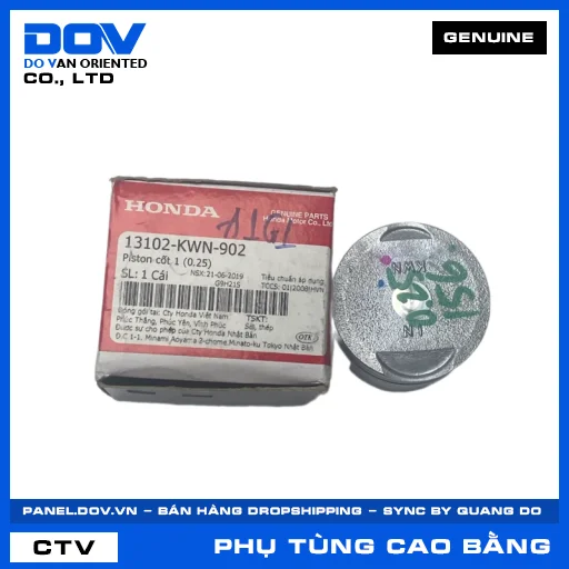 PISTON CỐT 1 (0.25) PCX — 13102KWN902