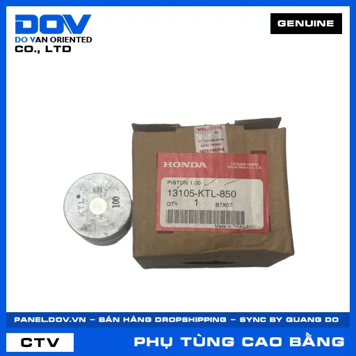 Piston cốt 4 (1.00) WAVE 100, WAVE ALPHA — 13105KTL850