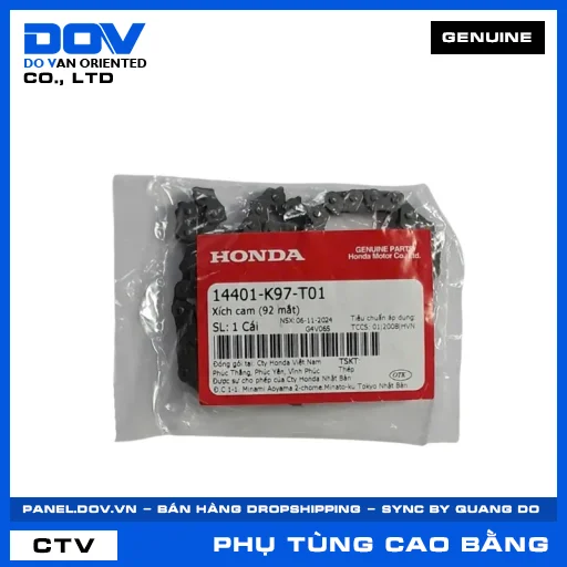 XÍCH CAM (92 MẮT) (sên) PCX, PCX 125/150, PCX 160 — 14401K97T01
