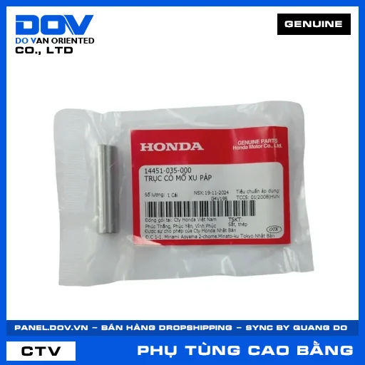 TRỤC CÒ MỔ XU PÁP SUPER DREAM, WAVE 100, WAVE ALPHA — 14451035000