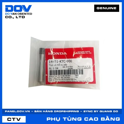 TRỤC CÒ MỔ XU PÁP FUTURE 125, MSX 125, SUPER CUB C125 — 14451KTC900