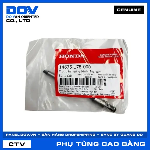 TRỤC DẪN HƯỚNG BÁNH RĂNG CAM SUPER DREAM, WAVE 100, WAVE ALPHA — 14675178000