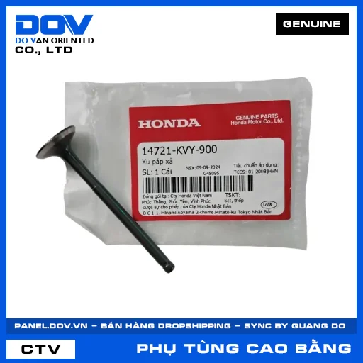 XU PÁP XẢ BLADE 110, DREAM 110, VISION 110, WAVE RSX 110 — 14721KVY900