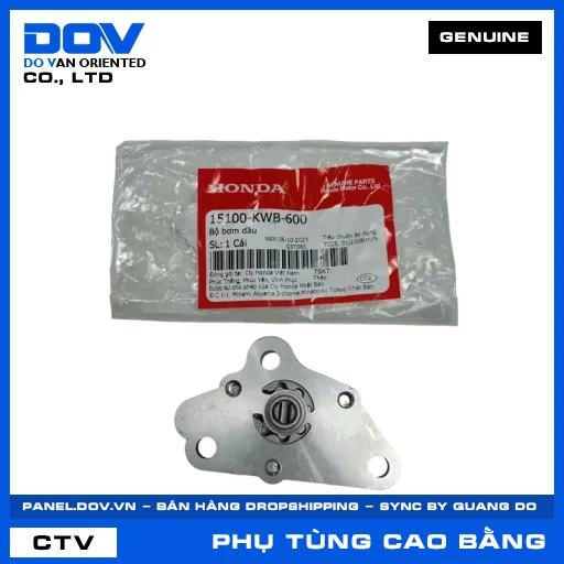BỘ BƠM DẦU WAVE 100, WAVE ALPHA — 15100KWB600