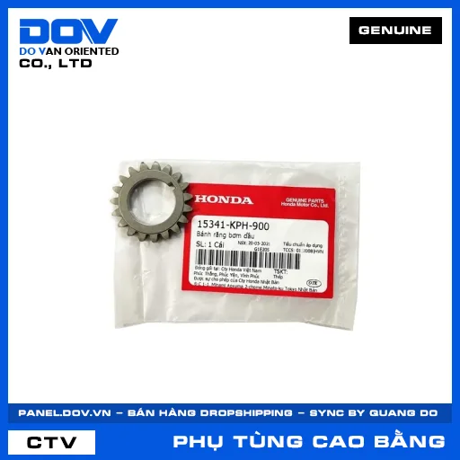 BÁNH RĂNG BƠM DẦU FUTURE 125, FUTURE NEO, MSX 125, SUPER CUB C125 — 15341KPH900