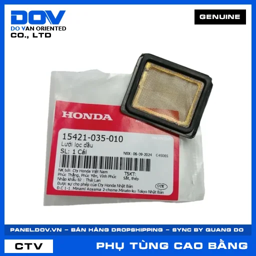 LƯỚI LỌC DẦU (lọc nhớt) BLADE 110, DREAM 110, FUTURE 125, FUTURE NEO — 15421035010