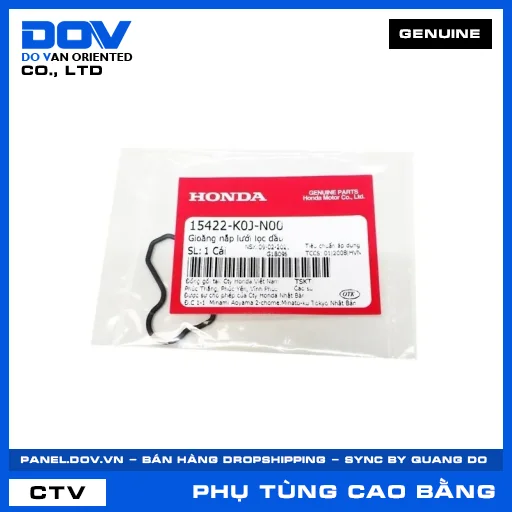 GIOĂNG NẮP LƯỚI LỌC DẦU (lọc nhớt) VISION 110 — 15422K0JN00