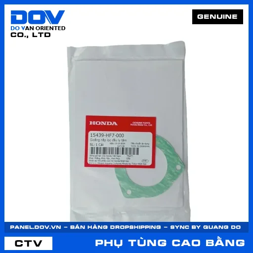 GIOĂNG NẮP LỌC DẦU LY TÂM (lọc nhớt) SUPER DREAM, WAVE 100, WAVE ALPHA — 15439HF7000