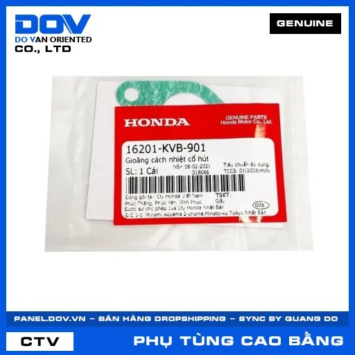 GIOĂNG CÁCH NHIỆT CỔ HÚT — 16201KVB901