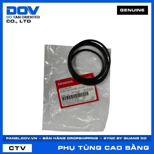 GIOĂNG BAO KÍN BẦU LỌC KHÍ (lọc gió) AIR BLADE 125, AIR BLADE 125/150, PCX, PCX 125 — 17213K36J00