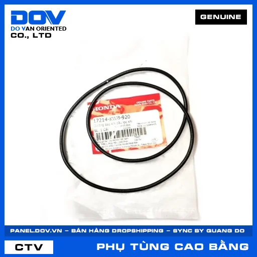 GIOĂNG BAO KÍN BẦU LỌC KHÍ (lọc gió) BLADE 110, DREAM 110, WAVE ALPHA 110, WAVE RSX 110 — 17214KWB920