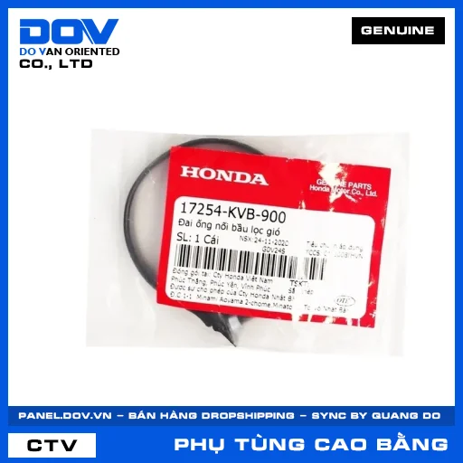 Đai ống nối bầu lọc gió (lọc khí) AIR BLADE 110, CLICK 110 — 17254KVB900