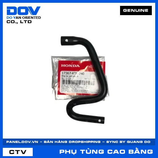 ỐNG LỌC GIÓ PHỤ A (lọc khí) WAVE ALPHA — 17367KTL740