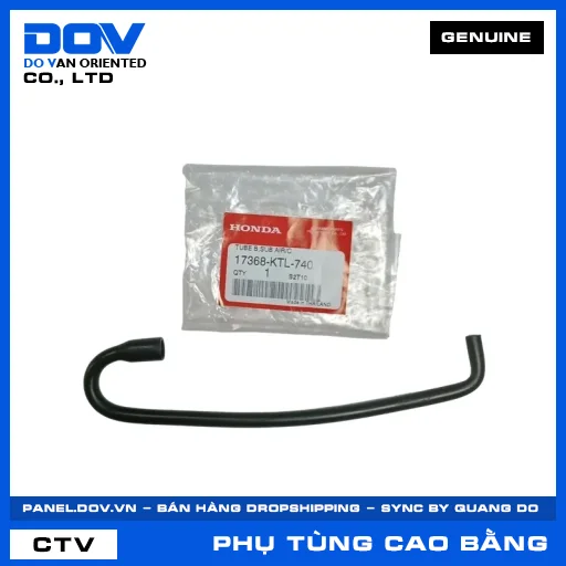 ỐNG LỌC GIÓ PHỤ B (lọc khí) WAVE ALPHA — 17368KTL740