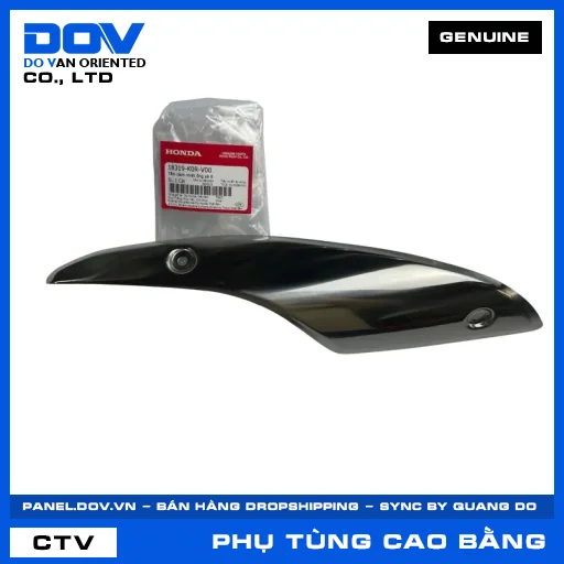 TẤM CÁCH NHIỆT ỐNG XẢ B (pô) SH 125/150, SH 125/160 — 18319K0RV00