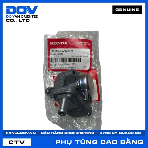 Bộ van hút khí BLADE 110, WAVE ALPHA 110, WAVE RSX 110 — 18600KWWB21