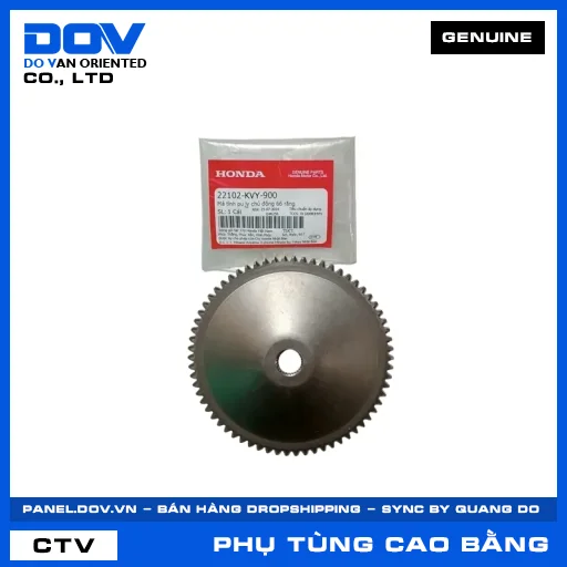 MÁ TĨNH PU LY CHỦ ĐỘNG 66 RĂNG AIR BLADE 110 — 22102KVY900