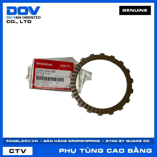 ĐĨA MA SÁT LY HỢP (côn) MSX 125 — 22201K26C00