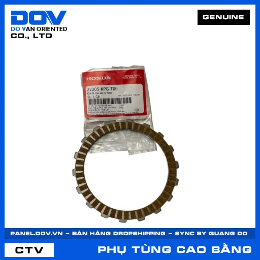 ĐĨA B MA SÁT LY HỢP (côn) MSX 125 — 22205KPGT00