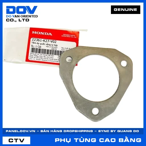 TẤM ÉP GUỐC VĂNG LY HỢP (côn) AIR BLADE 125, AIR BLADE 125/150, AIR BLADE 125/160 — 22361K27V02