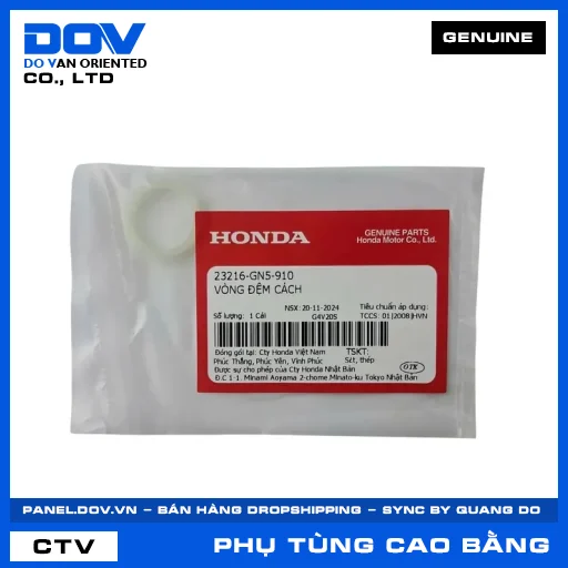 VÒNG ĐỆM CÁCH WAVE 100, WAVE ALPHA — 23216GN5910
