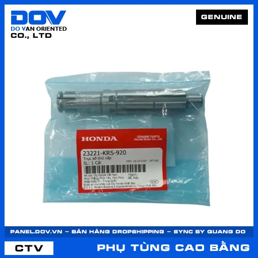 TRỤC SỐ THỨ CẤP SUPER DREAM, WAVE ALPHA — 23221KRS920