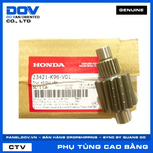 TRỤC SỐ THỨ CẤP — 23421K96V01