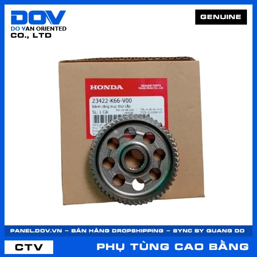 BÁNH RĂNG TRỤC THỨ CẤP AIR BLADE 125, AIR BLADE 125/150, SH 125/150, SH MODE — 23422K66V00