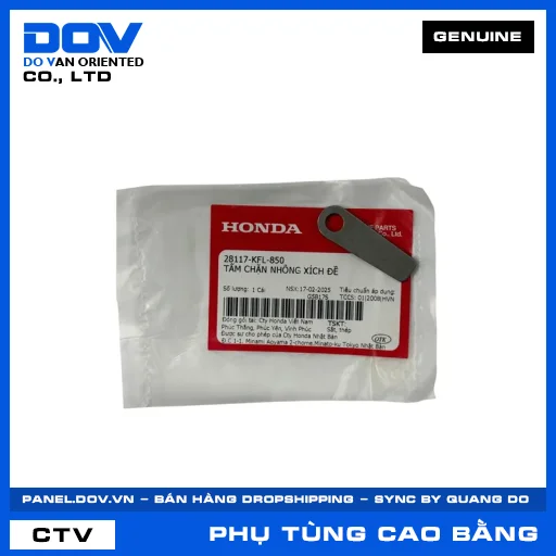 TẤM CHẶN NHÔNG XÍCH ĐỀ (sên) SUPER DREAM, WAVE 100, WAVE ALPHA — 28117KFL850