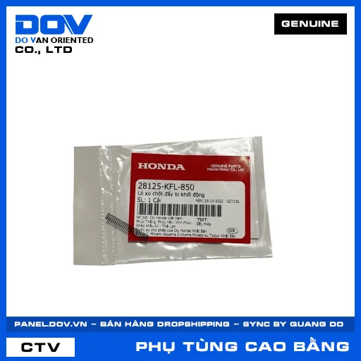 LÒ XO CHỐT ĐẨY BI KHỞI ĐỘNG — 28125KFL850