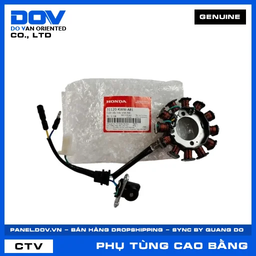 CUỘN DÂY MÁY PHÁT ĐIỆN WAVE RSX 110 — 31120KWWA81