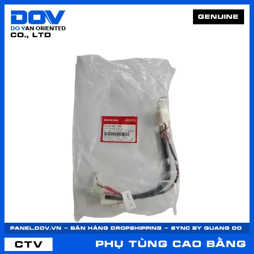 NHÁNH DÂY ĐIỆN NỐI ẮC QUY (bình điện) WAVE 100, WAVE ALPHA — 32103KTL760