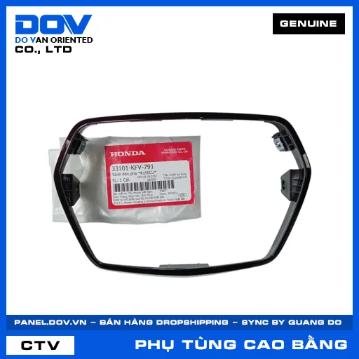 VÀNH ĐÈN PHA *R150CU* (niềng) SUPER DREAM — 33101KFV791