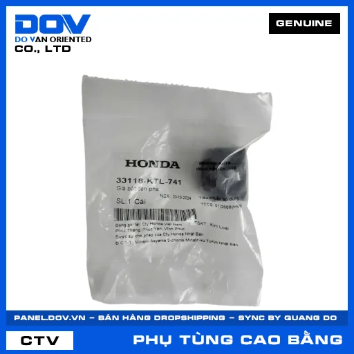 GIÁ BẮT ĐÈN PHA WAVE 100, WAVE ALPHA, WAVE ALPHA 110, WAVE RSX 110 — 33118KTL741