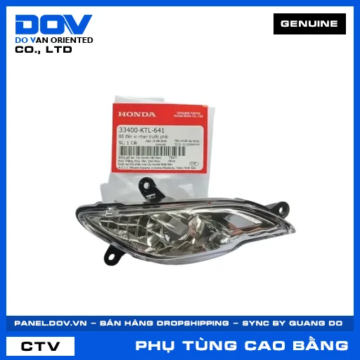 BỘ ĐÈN XI NHAN TRƯỚC PHẢI (đèn báo rẽ) — 33400KTL641