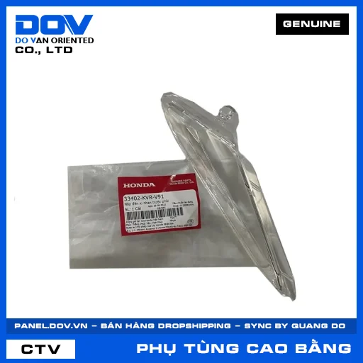 NẮP ĐÈN XI NHAN TRƯỚC PHẢI (đèn báo rẽ) WAVE ALPHA — 33402KVRV91