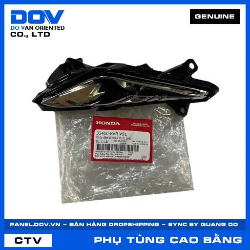 CHÓA ĐÈN XI NHAN TRƯỚC PHẢI (đèn báo rẽ) WAVE ALPHA — 33410KVRV91