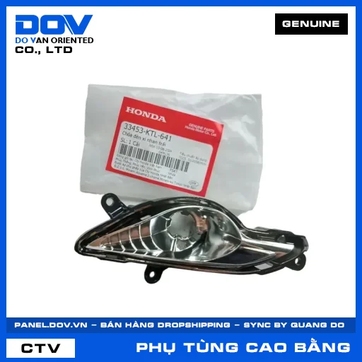 CHÓA ĐÈN XI NHAN TRÁI (đèn báo rẽ) WAVE 100, WAVE ALPHA, WAVE ALPHA 110, WAVE RSX 110 — 33453KTL641