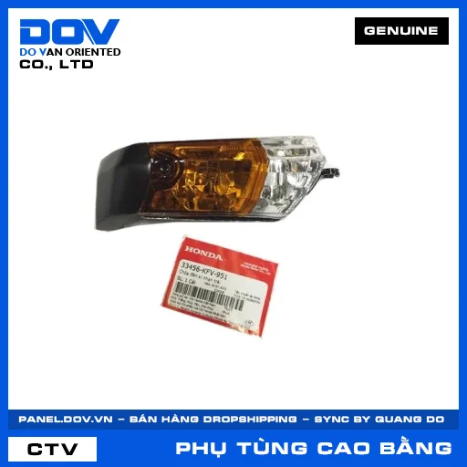 CHÓA ĐÈN XI NHAN TRÁI (đèn báo rẽ) SUPER DREAM — 33456KFV951