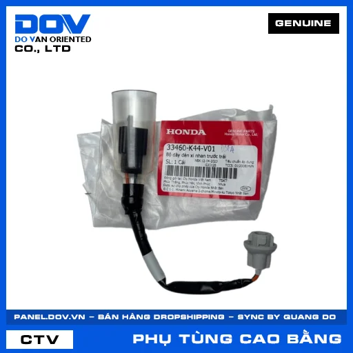 BỘ DÂY ĐÈN XI NHAN TRƯỚC TRÁI (đèn báo rẽ) VISION 110 — 33460K44V01