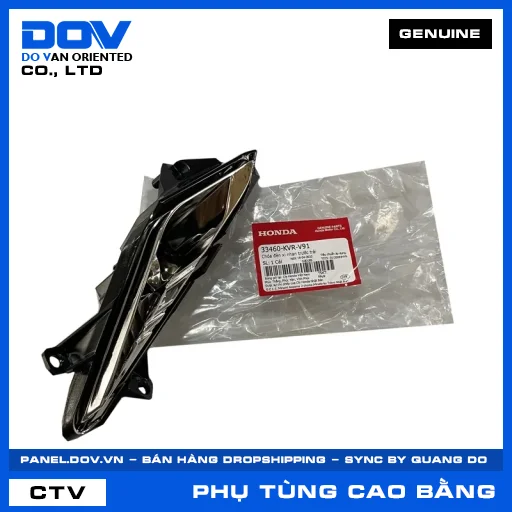 CHÓA ĐÈN XI NHAN TRƯỚC TRÁI (đèn báo rẽ) WAVE ALPHA — 33460KVRV91