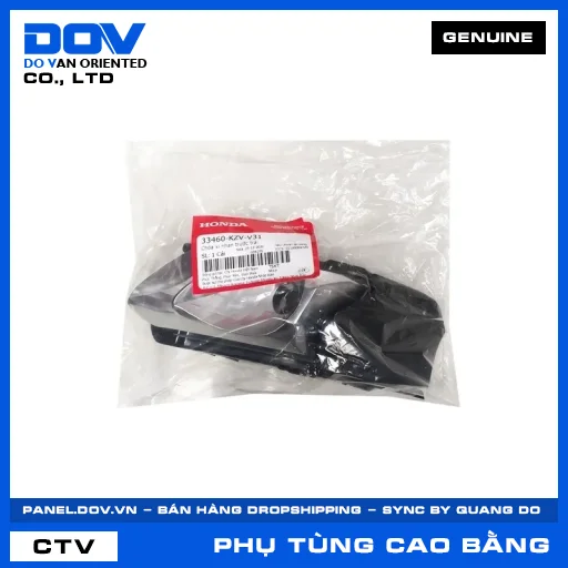 CHÓA XI NHAN TRƯỚC TRÁI (đèn báo rẽ) DREAM 110 — 33460KZVV31