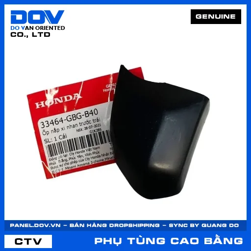 ỐP NẮP XI NHAN TRƯỚC TRÁI (đèn báo rẽ) — 33464GBGB40