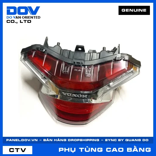 BỘ ĐÈN & CHẮN BÙN SAU (dè) PCX, PCX 125/150 — 33700K97T01