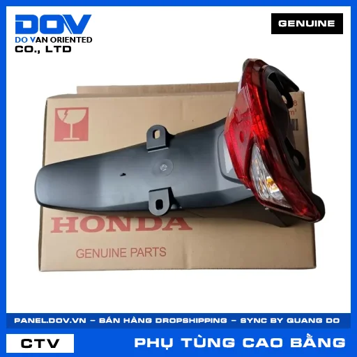 BỘ ĐÈN & CHẮN BÙN SAU (dè) WAVE — 33700KTL642