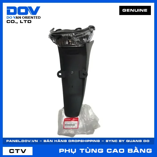 BỘ CHÓA ĐÈN & CHẮN BÙN SAU (dè) WAVE, WAVE 100, WAVE ALPHA — 33710KTL641