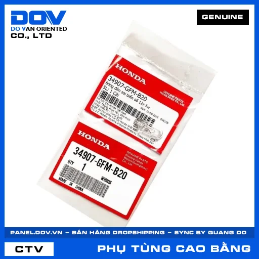 BÓNG ĐÈN SOI BIỂN SỐ 12V 5W LEAD 110 — 34907GFMB20